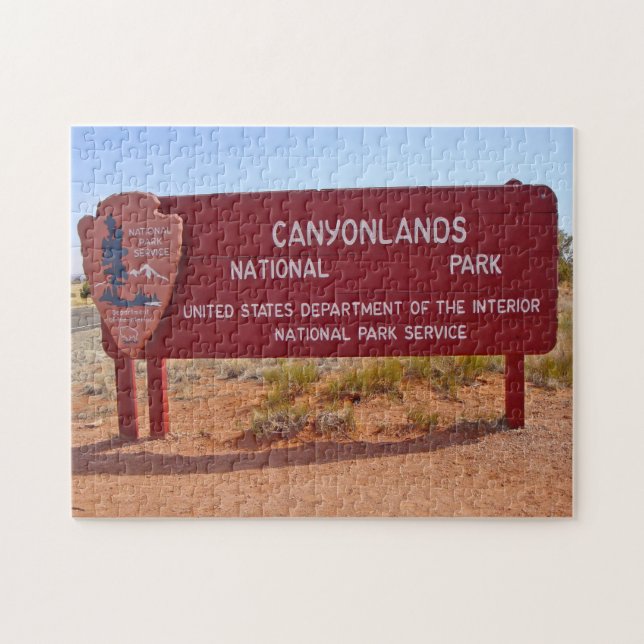 Puzzle Canyonlands National Park Utah. (Horizontal)