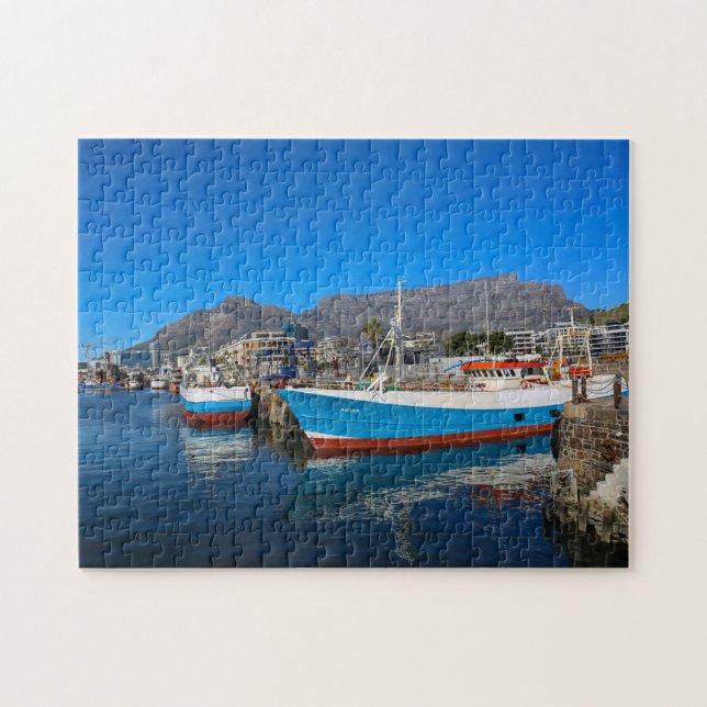 Puzzle Cap Afrique du Sud Architecture Table Mountain (Horizontal)