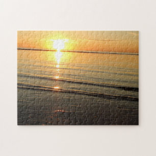 Puzzle Cape Cod Sunset Ocean Waves