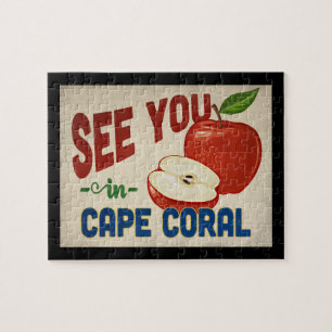 Puzzle Cape Coral Florida Apple - Vintage voyage