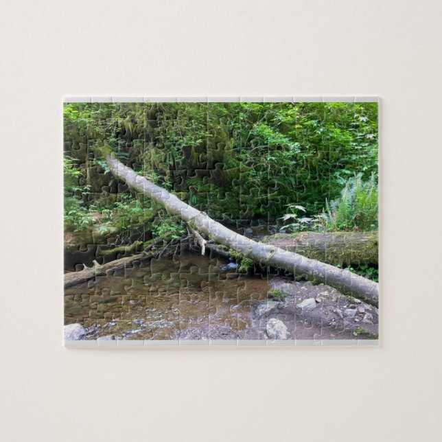 Puzzle Cape Creek, Cape Perpetua, Oregon (Horizontal)