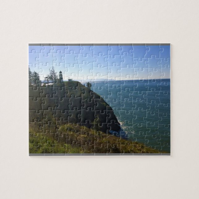 Puzzle Cape Disappointment Lighthouse, Washington (Horizontal)