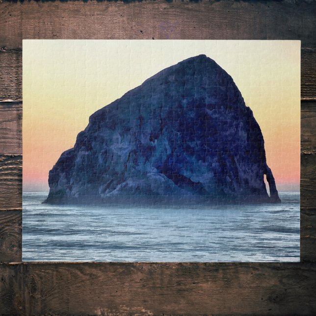 Puzzle Cape Kiwanda Haystack Rock at Sunset in Oregon (Créateur téléchargé)