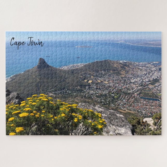 Puzzle cape town afrique du sud (Horizontal)