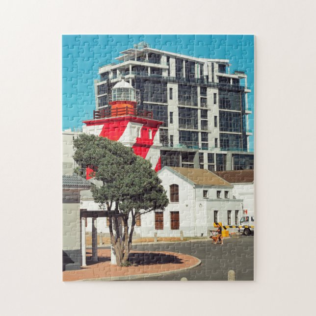 Puzzle Cape Town Mouille Point Phare Afrique du Sud (Vertical)