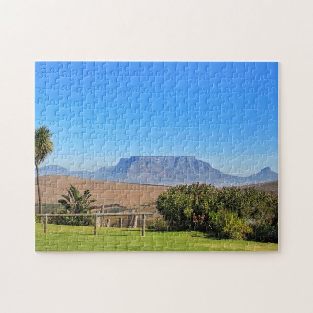 Puzzle Cape Town Table Mountain View Gris (Horizontal)