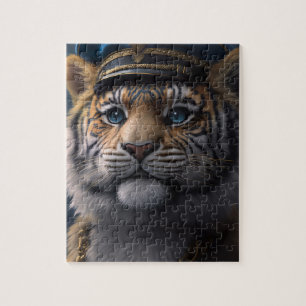 Puzzle Capitaine de pilote de tigre