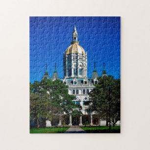 Puzzle Capitol de l'État du Connecticut à Hartford.