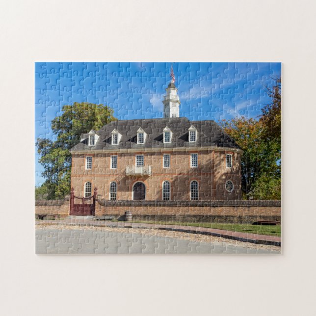 Puzzle Capitole de Colonial Williamsburg (Horizontal)