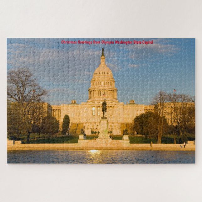 Puzzle Capitole de l'État de Washington (Horizontal)