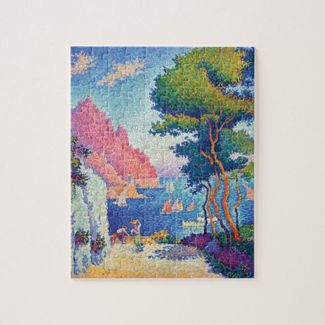 Puzzle Capo di Noli par Paul Signac (Vertical)