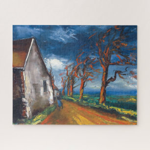 Puzzle Caractère sur une rue de village Maurice de Vlam