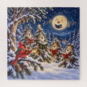 Puzzle Cardinal de Noël et Chœur de l'Arbre d'Hiver
