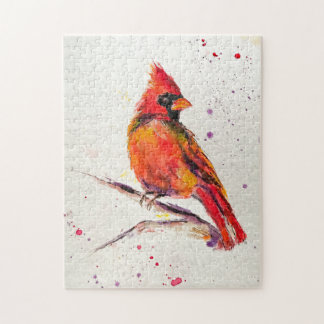 Puzzle cardinal mâle