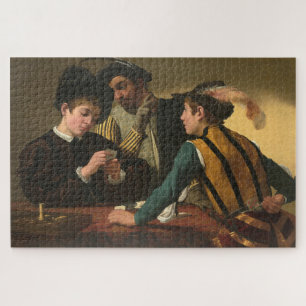 Puzzle Cardsharps (1594) par Caravaggio