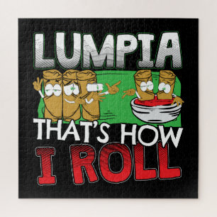 Puzzle Caricature alimentaire philippine Lumpia