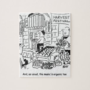 Puzzle Caricature du festival Church Harvest