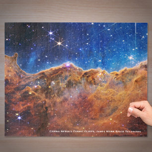 Puzzle Carina Nebula Falaises cosmiques James Webb Hi-Res