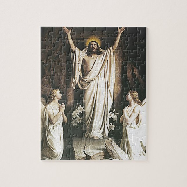 Puzzle Carl_Heinrich_Bloch_-_The_Resserection (Vertical)