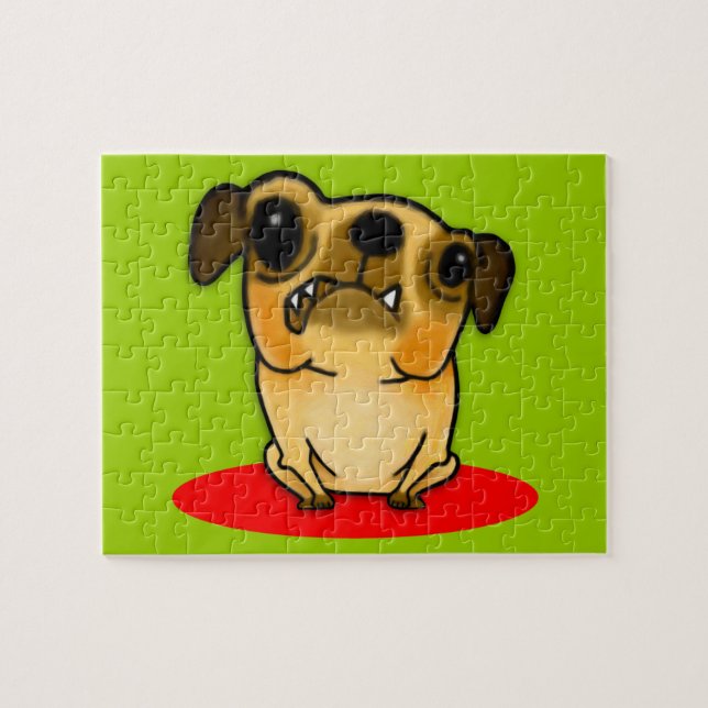 Puzzle Carlin de dent de Snaggle (Horizontal)