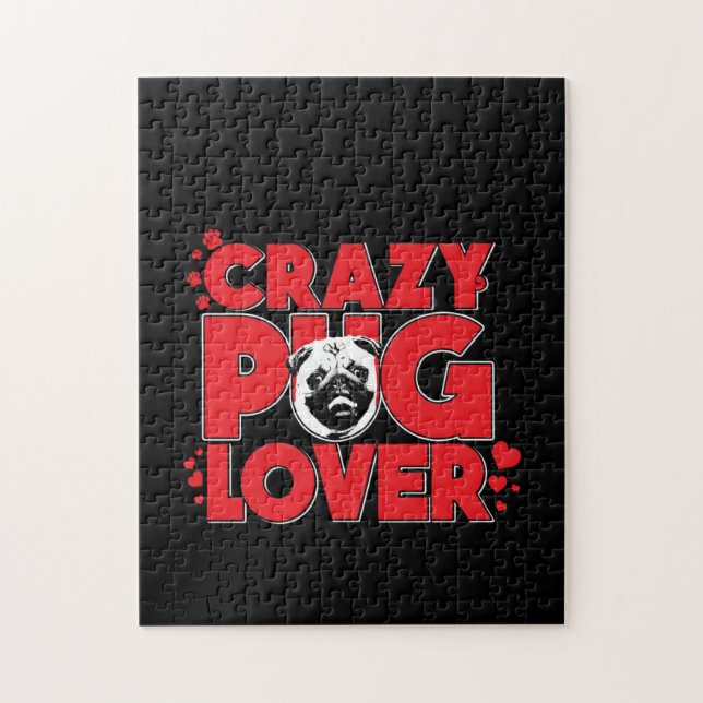 Puzzle Carlin fou Lover Carlin propriétaire cadeau (Vertical)