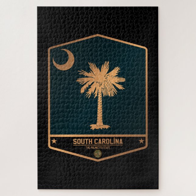 Puzzle Caroline du Sud (Vertical)