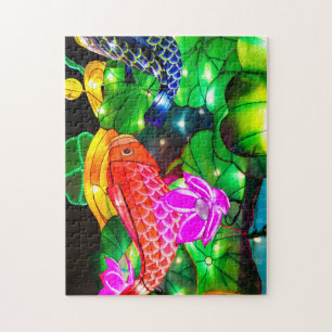 Puzzle Carpes Illuminés