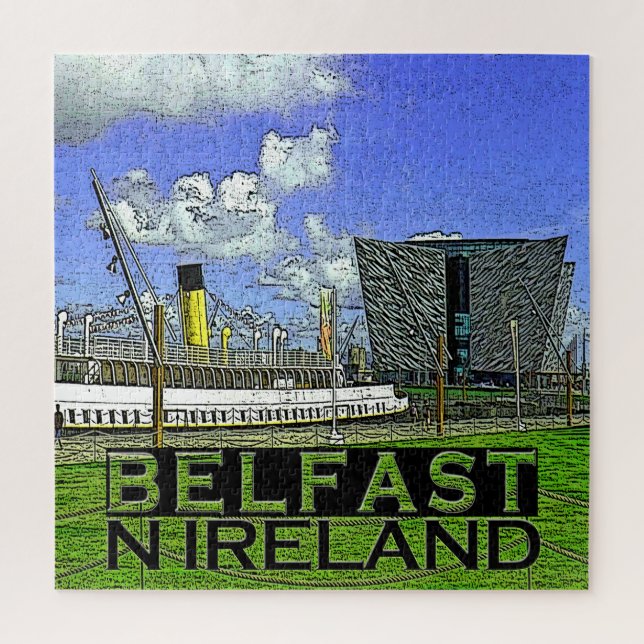 Puzzle Carré de Belfast (Vertical)