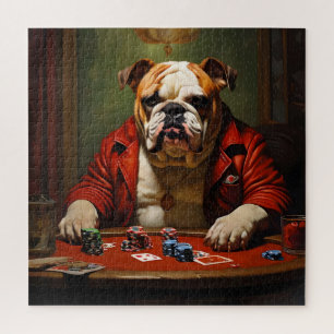 Puzzle Carré de jeu Bulldog