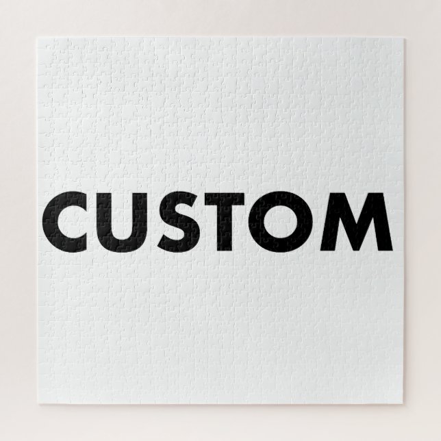 Puzzle Carré personnalisé de 676 pièces de 20 pouces (Vertical)