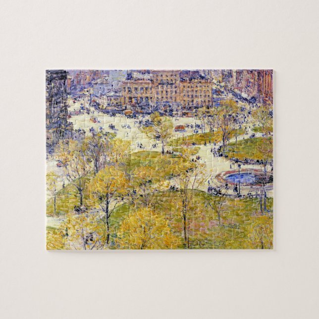 Puzzle Carré syndical au printemps par Frederick Childe H (Horizontal)