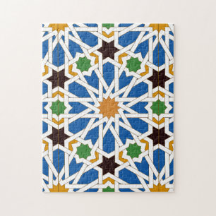 Puzzle Carreaux Andalous 10 (Real Alcazar, Séville)