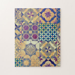 Puzzle Carrelage traditionnel méditerranéen et égéen colo