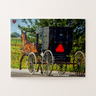 Puzzle Carrosse Amish