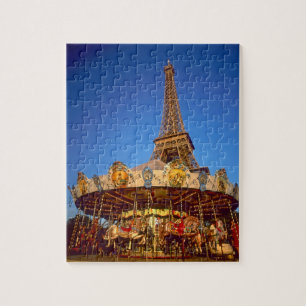 Puzzle Carrousel, Tour Eiffel, Paris, France