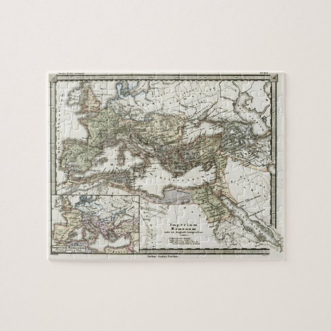 Puzzle Carte antique de l'empire romain (Horizontal)