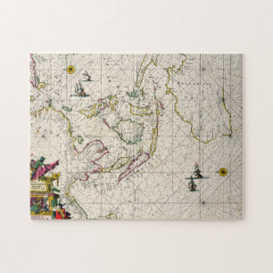 Puzzle Carte antique des Indes est