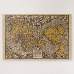 Puzzle Carte antique Vintage des années 1500
