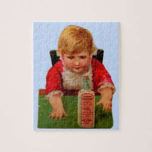 Puzzle Carte commerciale victorienne : Scott's Emulsion C