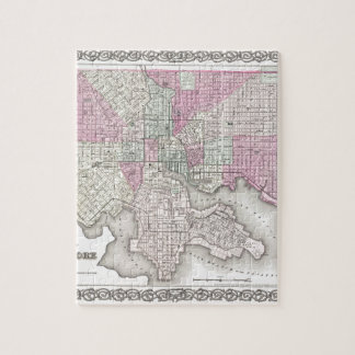 Puzzle Carte de Baltimore le Maryland
