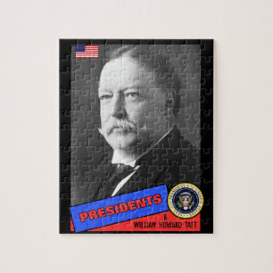 Puzzle Carte de baseball de William Howard Taft