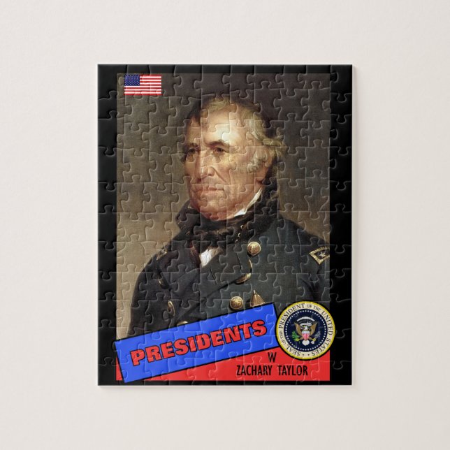 Puzzle Carte de baseball de Zachary Taylor (Vertical)