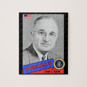 Puzzle Carte de baseball Harry S. Truman