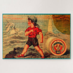 Puzzle Carte de commerce victorienne Chadwick’s Imported
