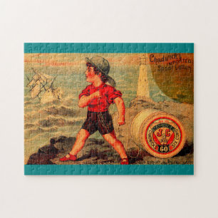 Puzzle Carte de commerce victorienne Chadwick’s Imported