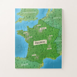 Puzzle Carte De France