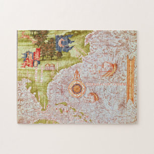 Puzzle Carte de la Floride et des Antilles