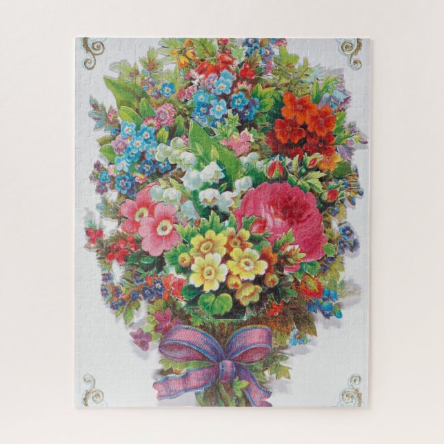 Puzzle Carte de la Saint-Valentin de l'ère victorienne, b (Vertical)