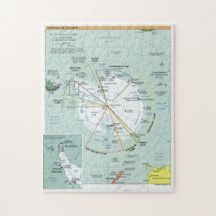 Puzzle Carte de l'Antarctique (2000)