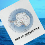 Puzzle Carte De L'Antarctique (Géographie)<br><div class="desc">Les fans de l'Antarctique — le seul continent qui pourrait fondre — profiteront de ces cadeaux cartographiques avec une "Carte de l'Antarctique". Géographie du continent le moins peuplé sur ces inoubliables cadeaux de cartes.</div>